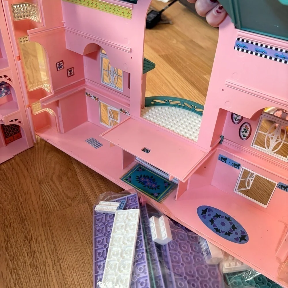 Mega Bloks 1994 Ritvik Fantasy Dream Home House 9401 Retired Parts Accessories